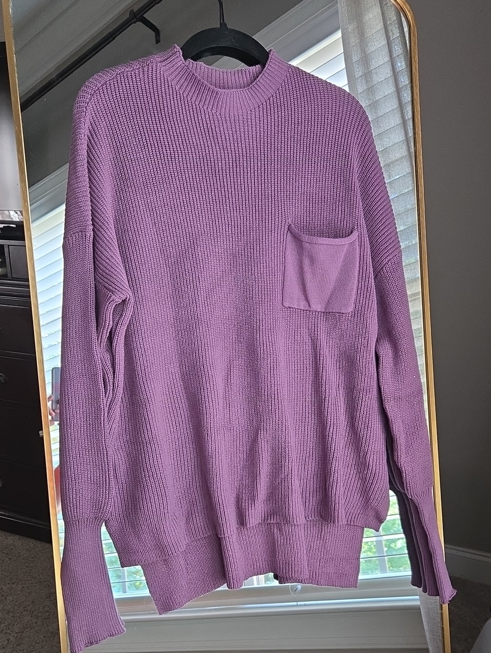 White Birch Tunic Sweater XL